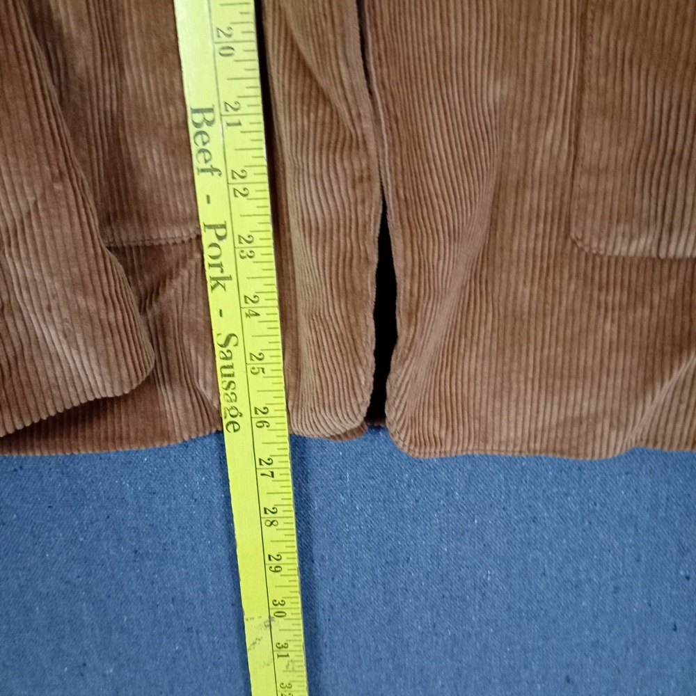 Brooks Brothers Fleece Boys Tan Brown Corduroy Blazer Jacket Size L - Picture 7 of 8
